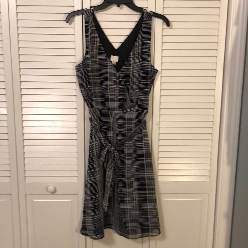A new day black and white dress